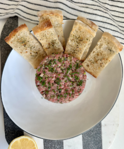 Filet tail tartare