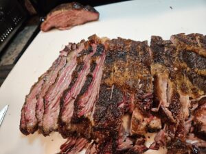 sliced brisket